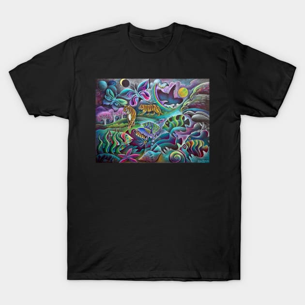 Peaceful Planet T-Shirt by karincharlotte